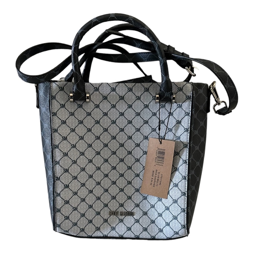 Steve Madden Blue Multi BKIA‎ Shopper Bag DT617040